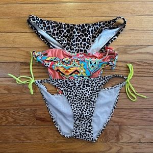 3 bikini bottoms